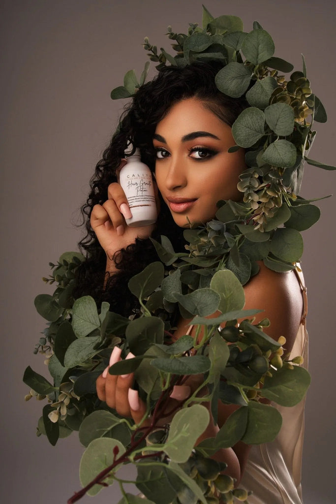 Organic Herbal Hair Growth Potion - TinaKelly Brand